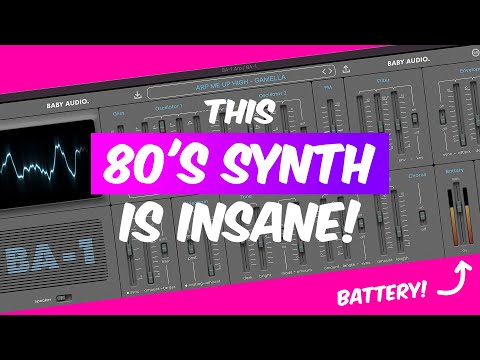 This 80s synth plugin is INSANE! BA-1 🤯