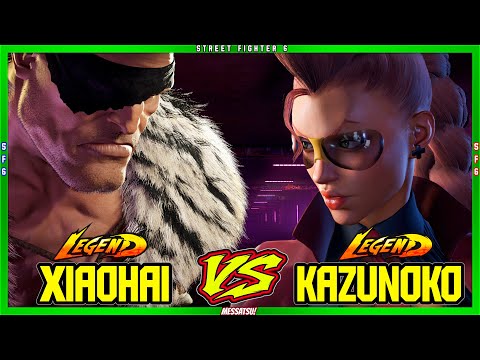 SF6 Xiaohai (Sagat) VS Kazunoko (C.Viper)💥Messatsu!💥スト6💥Street fighter 6