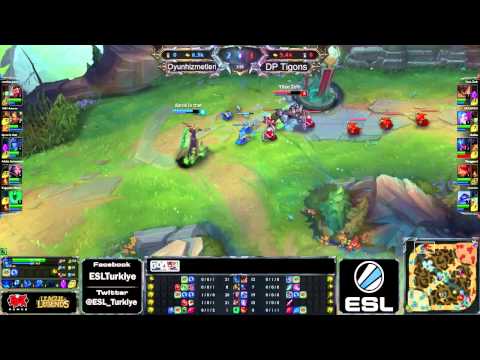 ESL Türkiye Go4LoL #85. Turnuvası Final - Oyun Hizmeleri vs. DP Tigons (Brcevik)