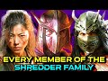 Every Frightening Member Of The Shredder Family Explored With Backstories