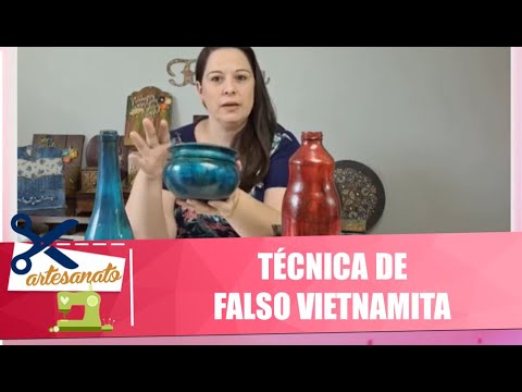 Aprenda a técnica de falso vietnamita com artesã Marjorie Mapelli - Vida Melhor - 21/08/20