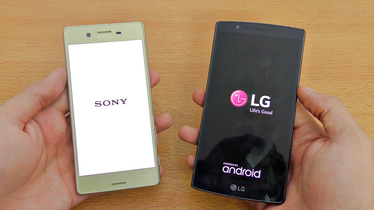 Sony Xperia X vs LG G4 - Speed Test! (4K)