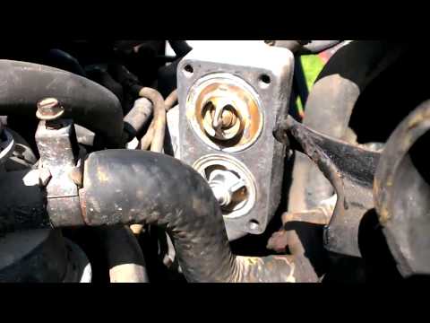 Ford f700 thermostat replacement and fan clutch