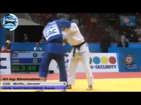 European Judo Championship Chelyabinsk 2012 -81kg MUSIL (CZE)-NAGYSOLYMOSI (HUN)