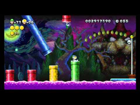New Super Luigi U Co-op Run Soda Jungle - 4 (Secret Exit)