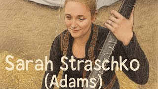 Sarah Straschko (Adams) Bandura Ukrainian plucked string folk instrument