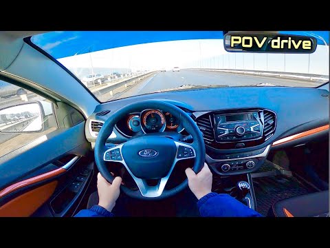 Thumbnail for 2021 LADA Vesta Cross (1.8 MT) POV Test Drive by Lada Vesta