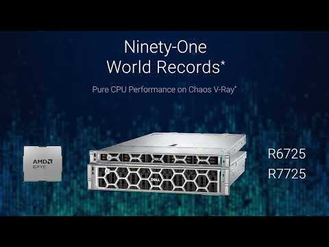 Dell poweredge r6725 gen 12 server (rackmount, 6 tb ram)