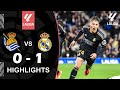 Real Sociedad vs. Real Madrid 0-1 Highlights | LaLiga 2023/24