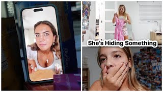 I Know She's Hiding Something ... But She Won't Say It ..| VLOG#2123