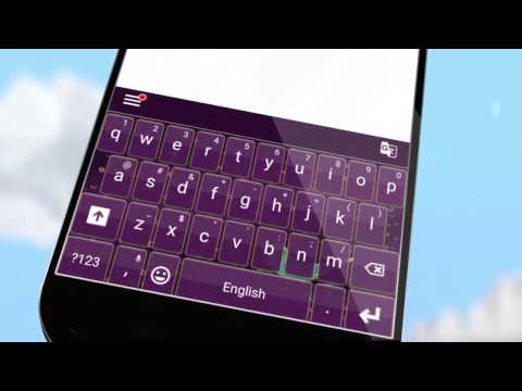 Keyboard Purple Video