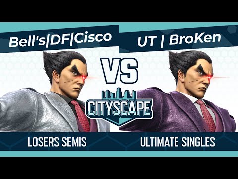 Cityscape 113: Bell's | DF | Cisco (Kazuya, Lucina) vs UT | BroKen (Kazuya, Ryu) Losers Semis