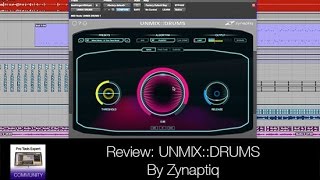 Video thumbnail for Review - UNMIX::DRUMS By Zynaptiq by Production Expert
