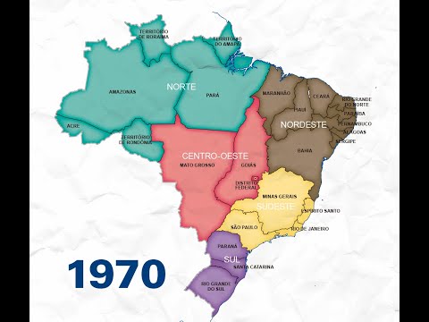 Regiões do Brasil: Evolução da divisão regional brasileira V