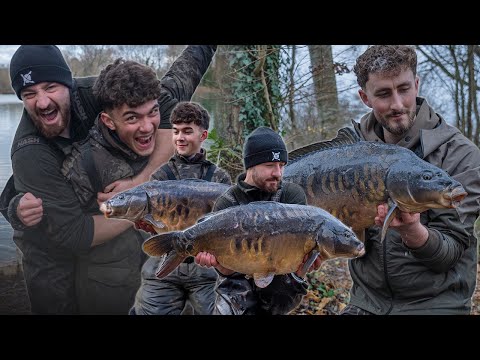 Winter Carp Fishing For Big Scaley Carp - Rippa Tackle Social