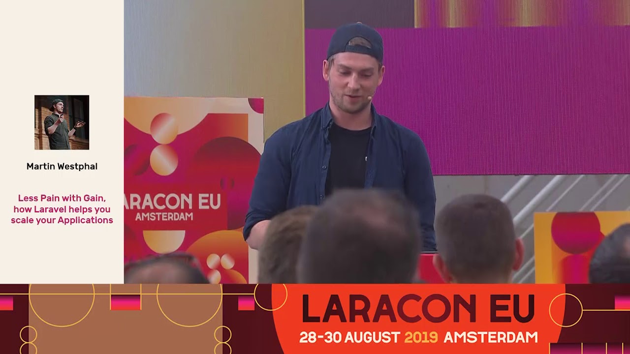 Less Pain with Gain, how Laravel helps you scale your Applications by Martin Westphal