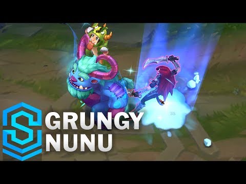 Grungy Nunu (2018) Skin Spotlight - League of Legends