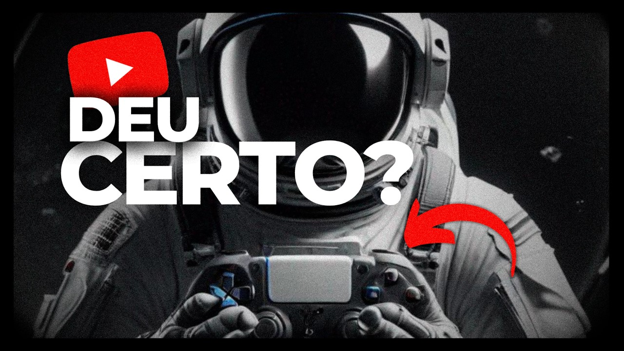 CRIEI UM CANAL DE GAMES NO YOUTUBE E NÃO ACREDITEI NO RESULTADO