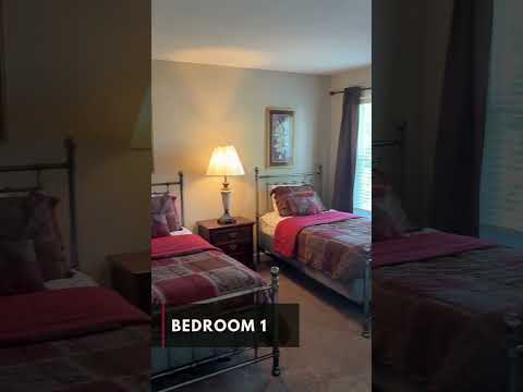 Spacious Furnished 4BR/3BA – Garage + Fenced Yard property video