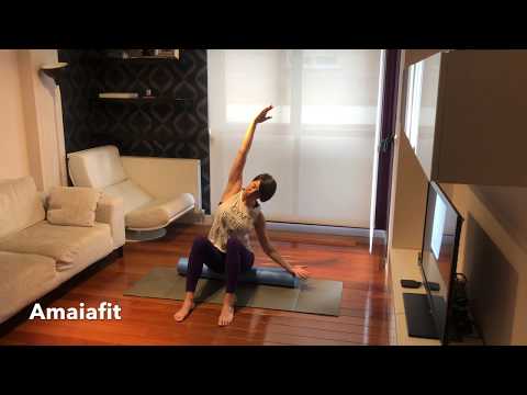 PILATES CON FOAM ROLLER O RULO