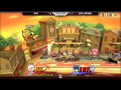 VS Weekly 5/5/16 - Losers Semis - Dath (Robin) vs. 8Bitman (ROB) - Smash 4