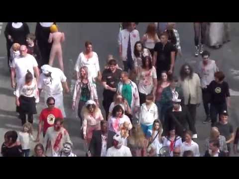 Stockholm Zombie Walk 2016, 10 Years Anniversary 20160820 part 1