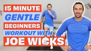 15 Minute GENTLE BEGINNERS Workout | Joe Wicks Workouts