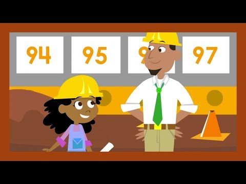 🔢 Hundred Chart Construction - Counting to 100 Math Lesson for Kindergarten | ABCmouse 🏗️🎓