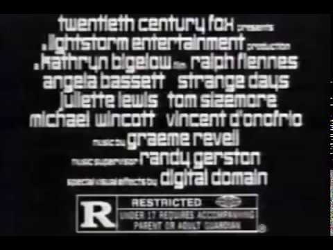 Strange Days Movie Trailer 1995 - TV Spot