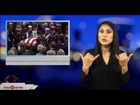 Sign1News 9.1.18 - News for the deaf community powered by CNN in American Sign Language (ASL)