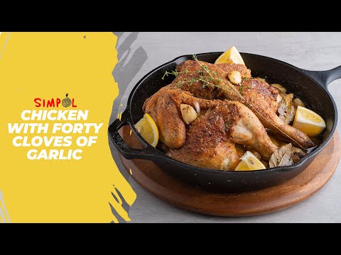Chicken with Forty Cloves of Garlic, SIMPOL!