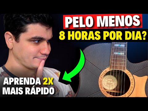 🎸Quanto tempo leva pra FICAR BOM? O segredo para ESTUDAR CERTO E TER RESULTADOS no violão