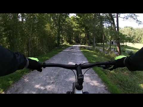 Mtb on Columbia trail high bridge, NJ 8/8/2021