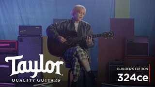 Video thumbnail for Builder's Edition 324ce | Tillie by Taylor Guitars