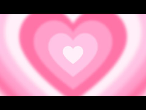 4K BabyPink Aura Heart Tunnel Strawberry Aesthetic Screensaver Background Weekend Morning Motivation