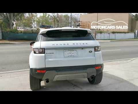 Buying a 2015 Range Rover Evoque in #motorcarssales