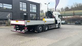 New MAN TGS 26.480 TGS 26.480 Pritsche HD Trucks Hiab 228-6 flatbed truck | Image 4 - Autoline