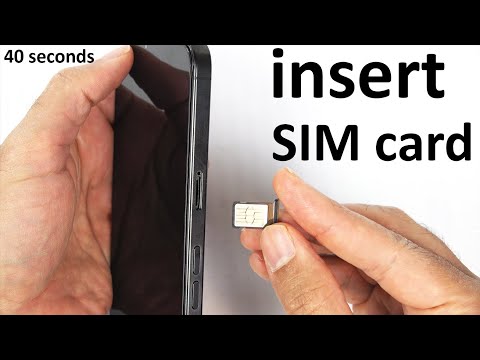 How to insert SIM card in iPhone 15