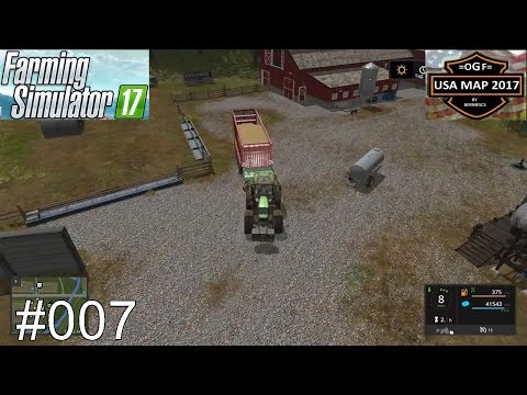 LS17 OGF USA Betatest #007 Körnermais und Stroh