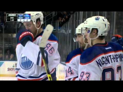 Oilers @ Rangers Highlights 12/15/15