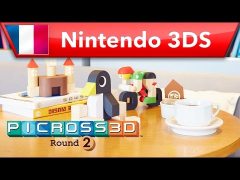 Picross 3D : Round 2 - Bande annonce vue d'ensemble (Nintendo 3DS)