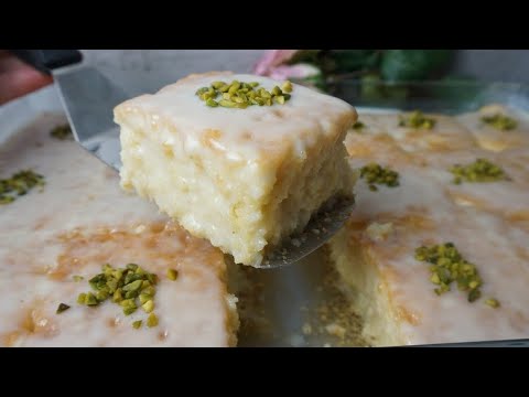 Saftiger weißer Schokoladenkuchen ~ Nasser Kuchen ~ P&S Unglaublich lecker