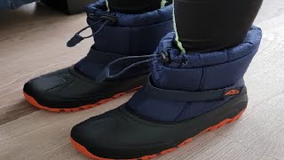 Nortiv8 kids snow boots pink Review  Will they like them