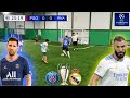 PSG vs REAL MADRID UEFA CHAMPIONS LEAGUE GAME 5 x 5 ‹ Rikinho ›