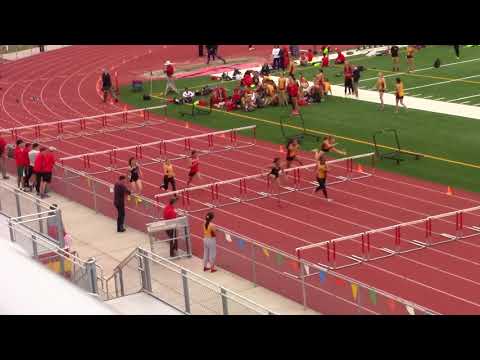 2018 Pleasant Grove, Franklin @ Jesuit - FS and Varsity Girls 100m & 300m Hurdles