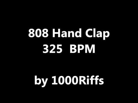 808 Hand Clap : 325 BPM - Beats Per Minute