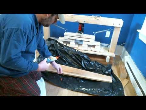 gunstock laminating with polyurethane glue
