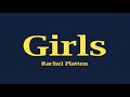 Rachel Platten - Girls (Lyrics)