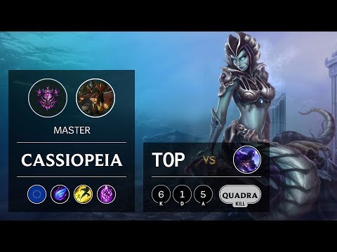 Cassiopeia Top vs Ryze - EUW Master Patch 9.12