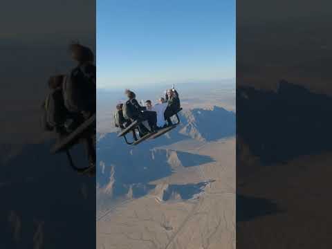 Formal Dining While Skydiving - Neatorama